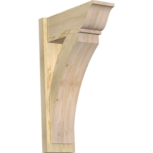 Ekena Millwork Thorton Rough Sawn Traditional Outlooker, Douglas Fir, 8"W x 20"D x 32"H OUT08X20X32THR01RDF - main